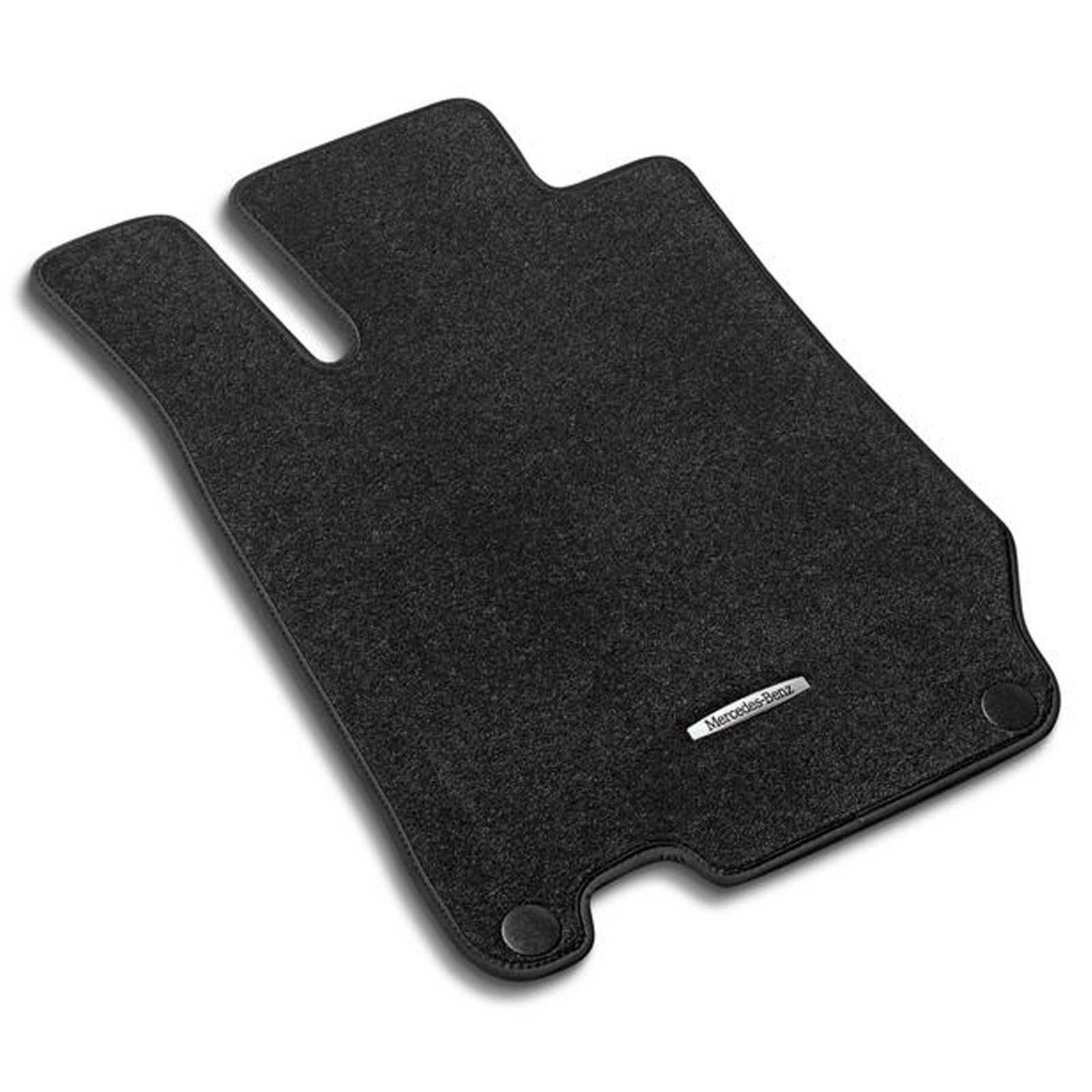 Mercedes-Benz Original 2 Velour Floor Mats SL Class R 230 LHD Black New OVP