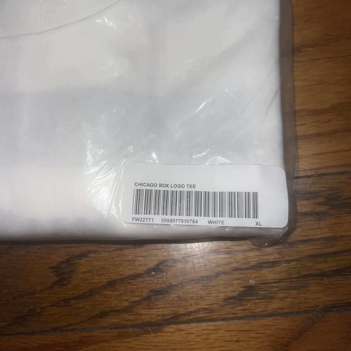 Supreme Chicago Box Logo Tee White Size: Extra Large | eBay