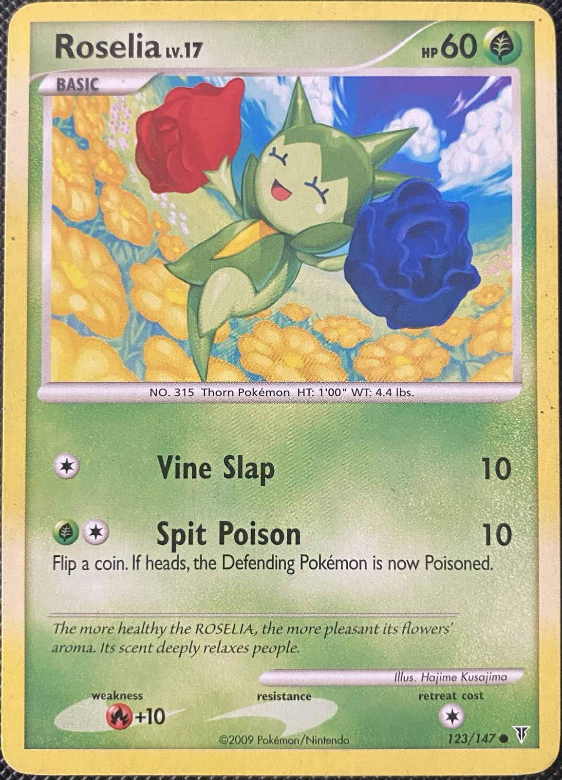 Roselia 123/147 Supreme Victors Regular - Pokémon Card