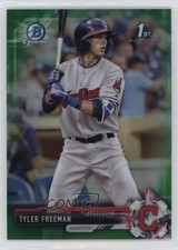 2017 Bowman Draft Chrome Green Refractor 91/99 Tyler Freeman #BDC-42 3pb