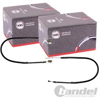 2X A.B.S. Handbremsseil Hinten Links+Rechts Passend FüR CitroËN C8 Fiat Ulysse