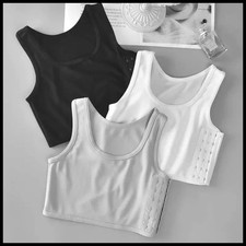Lesbian Sportwear Chest Breast Binder Trans Crop Top Flat Breast Binder Les