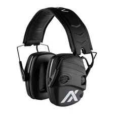 AXIL Black Electronic Ear Muffs Noise Cancelling Hearing Protection 40 DB Gain
