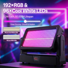 LED 220W Wall Washer Light Stage DMX RGBW DJ Disco Party Club Bar Lighting
