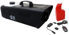 MR DJ DRAGON2500 2500W fog smoke machine with wire & wireless remote & fog fluid