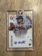Kyle Muller 2022 Topps Pristine Auto #PA-KMU Rookie Atlanta Braves Sealed
