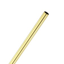 1-Pack 300mm Messing Rundrohr, &Oslash;5,5mm, f&uuml;r Bau/Maschinenbau/DIY