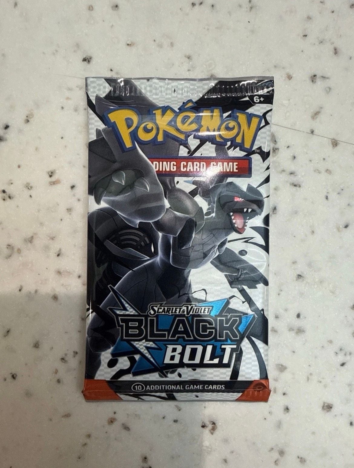 1 x Pokémon TCG: Scarlet & Violet - Black Bolt Booster Pack