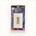 Monster Bristle Opening Decor Bulk Cable Wire Wall Plate Face Plate - White