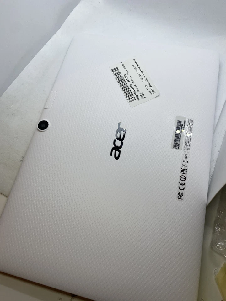 Acer Iconia One 10 A5008 White Wi-Fi 16GB 8" 32GB 5MP Android Tablet -  P113 - Image 4 of 4