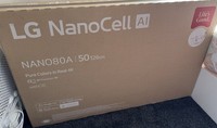Brand New Boxed LG NANO80A Smart TV.                               