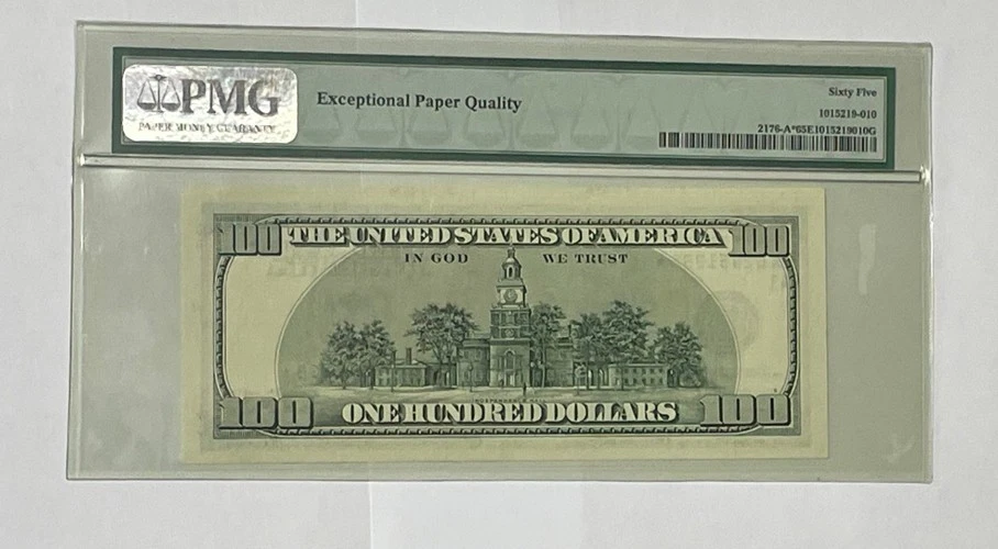 U.S. - Series 1999 $100.00 Federal Reserve STAR Note (PMG Gem Unc 65 EPQ) - Image 2 of 2