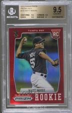 2012 Panini Prizm Target Red Prizm Matt Moore #156 BGS 9.5 GEM MINT 0j6