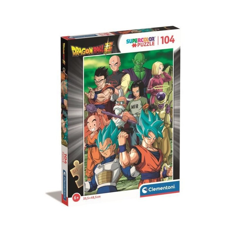 Puzzle Dragon Ball Super Clementoni 104 pièces pour après-midi en famille