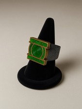UPDATED John Stewart Green Lantern Cosplay Ring 2026 Resin Printed SIZES 8 - 16