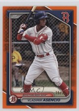 2024 Bowman Draft Orange 15/25 Vladimir Asencio #BD-149 19n6