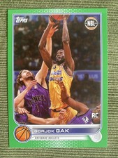 2022-23 Topps NBL Gorjok Gak Green 60/99  Brisbane Bullets #17