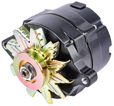 Jegs 1-wire Ford Alternator 140 Amp Output With Single Groove V-belt Pulley Jegs 1-wire Ford Alternator 140 Amp Output With Single Groove V-belt Pulley