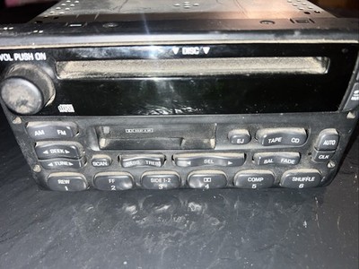 98-03 F150 Excursion Explorer AM FM Radio CD Cassette Player OEM YU3F-18C868-AA