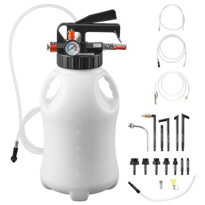VEVOR Getriebeölpumpe 8L Pneumatisch Transferpumpe 2-Wege-ATF-Nachfüllsystem