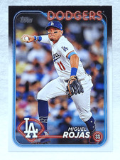 2024 Topps Series 2 Miguel Rojas #389 Los Angeles Dodgers 