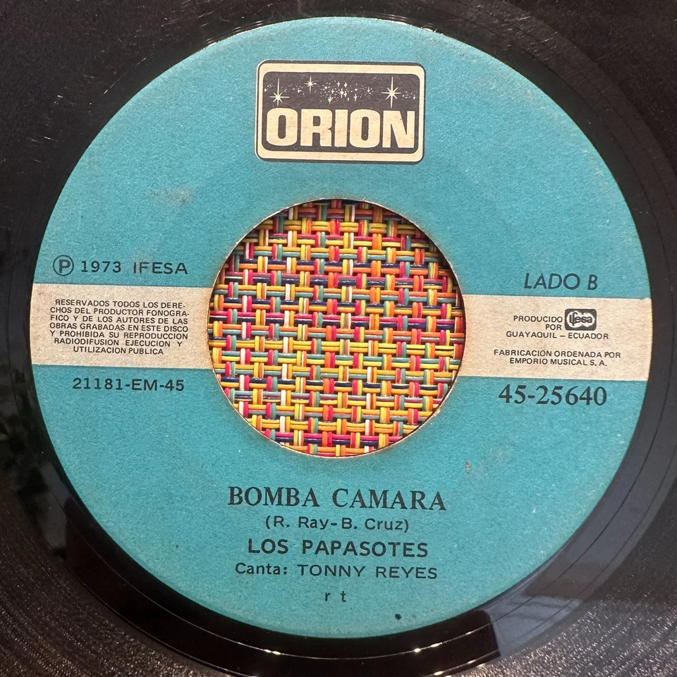 LOS PAPASOTES - Siete Pies Bajo la Tierra - KILLER GUAGUANCO ECUADOR 45 - Image 2 of 2