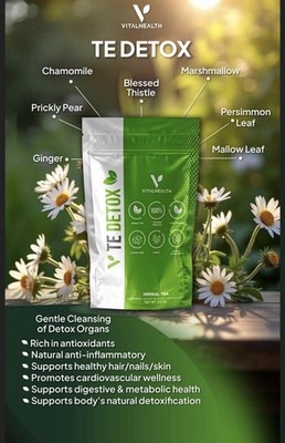 Te Detox Vitalhealth 4 Bags | eBay