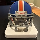 Signed Dan Mullen Florida Gators Mini Helmet PSA COA Matte Blue Miss St UNLV — photo 7