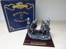Myth and Magic - Rescuing the Dragon - Large Boxed Tudor Mint Wizard