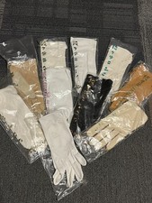 14 Alexette Bacmo Grandoe Gloves - New Old Stock - Most Pigskin/Leather 6.5 Size