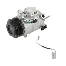 For Ford Flex 2014 2015 2016 OEM AC Compressor w/ A/C Drier TCP