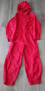 Unisex Red Trespass Puddle Suit 5 6 Years Waterproof Rain All In One Kids