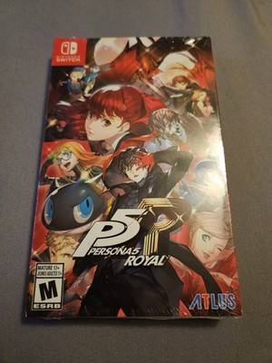 Persona Royal Steelbook Launch Edition for Nintendo Switch FACTORY SEALED 