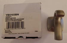 Moen, Voss Double Robe Wall Hook, Brushed Nickel, YB5103BN, See Description