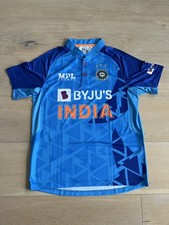 India 2022 MPL T20 Cricket PLAYER ISSUE Shirt Jersey Top **RARE**