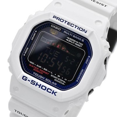 Casio G-SHOCK GWX-5600C-7JF G-LIDE Weiß Solar Funk Atom Digital Herrenuhr