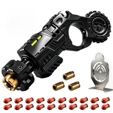 Metal Fidget Toy for Adults   5-in-1 Gun Shaped EDC Fingertip Toy with Slider...