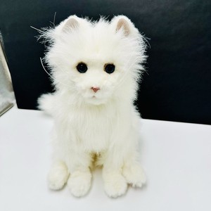 FurReal Friends 'Lulu' 14” Hasbro Interactive Toy White Persian Kitty Cat 2006