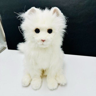 FurReal Friends 'Lulu' 14  Hasbro Interactive Toy White Persian Kitty Cat 2006