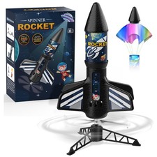 Rocket Launcher for Kids, Self Launching Motorized Air Rocket Toy, Outdoor To...