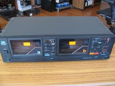 Sansui D-99CW Vintage Dual Deck Cassette Recorder New Belts Great Work Condition