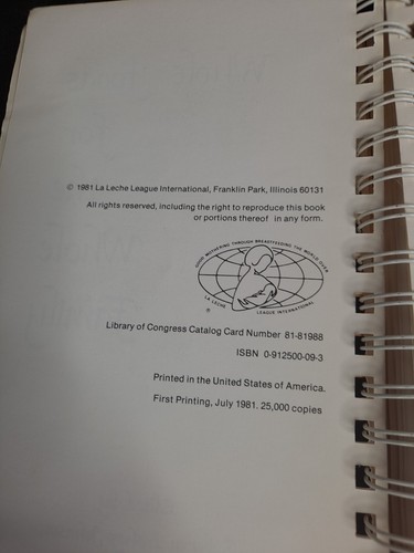Whole Foods For the Family Cookbook International La Leche League - Picture 3 of 11