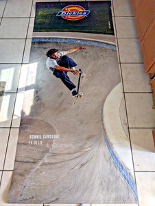 Skateboard~Dickies~Ronnie Sandoval Ollie~8ft Vinyl Poster~ Banner~Store Promo
