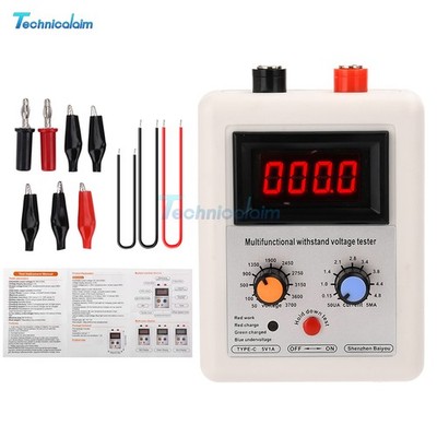 0-3500V IGBT Transistor Tester Diode MOS Triode LED MOV Withstand Voltage Tester