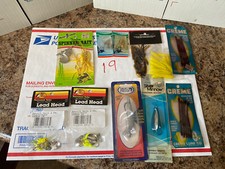 Vintage Johnson Silver Minnow Weedless Wonder  And Extra Fishing Accessories