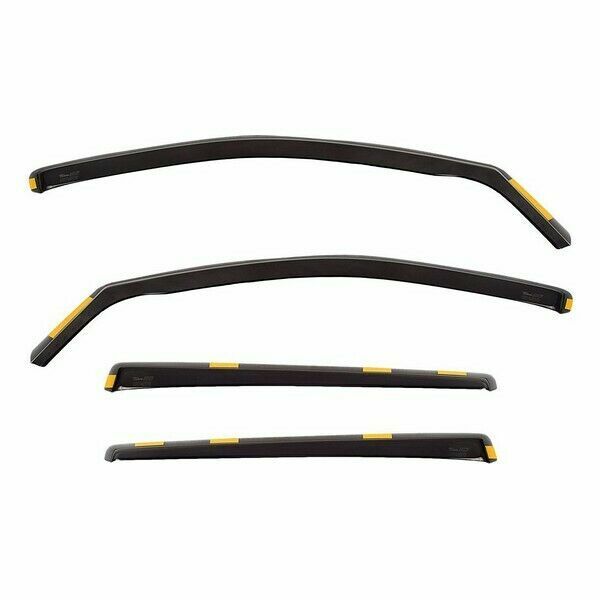 Heko 15304 Tinted Wind Deflectors 4 Piece for Ford Ranger 4 Door 2012