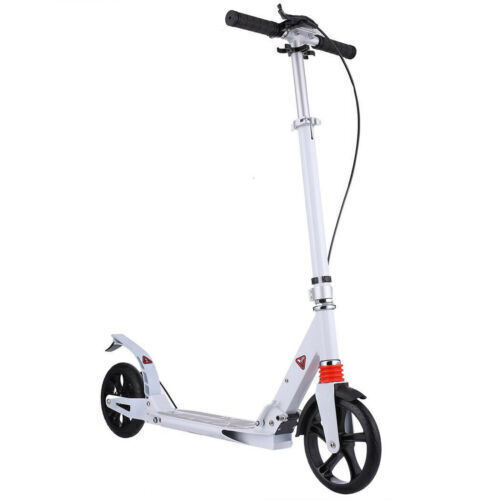 Erwachsene Faltbarer Scooter mit Handbremse Cityroller Tretroller Bike - Bild 23 von 25