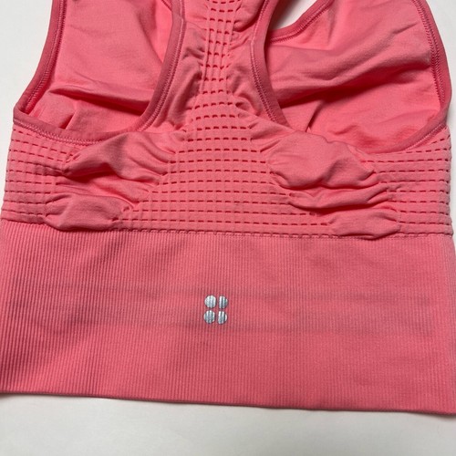 Sweaty Betty Longline Stamina Seamless Sport BH Calypso Pink Small Neu mit Etikett - Bild 4 von 10