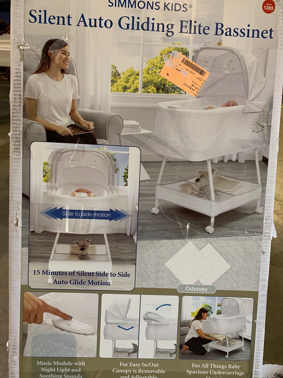 simmons odyssey bassinet