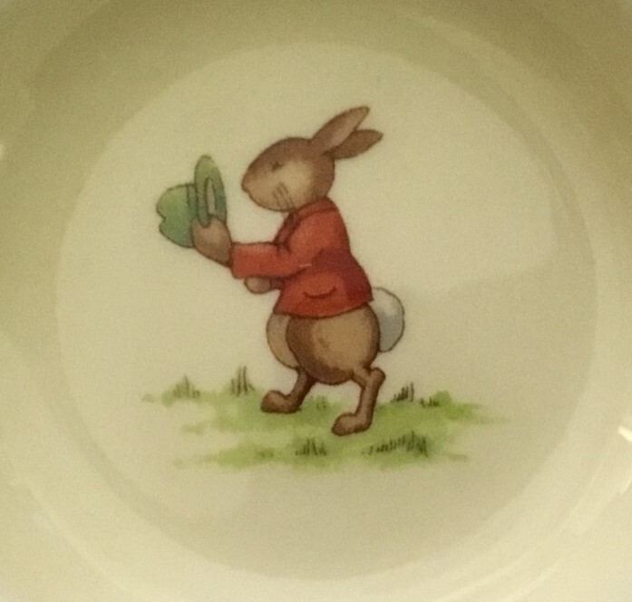 Royal Doulton Bunnykins Beaker Cover 'Raising Hat' eBay